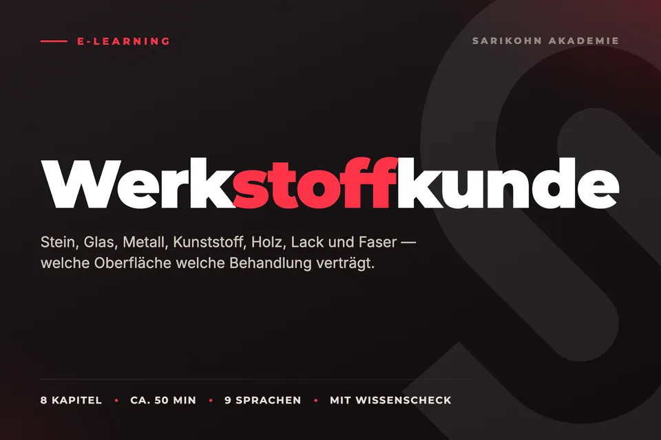 Kachel des Kurses „Werkstoffkunde“